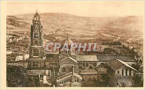 Cartes postales le Puy la Cathedrale Vue Laterale