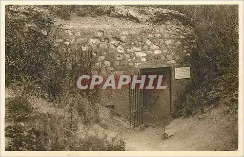 Cartes postales Fort de Vaux la Porte d'Entree des Visiteurs Militaria