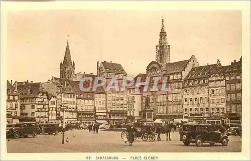 Cartes postales Strasbourg Place Kleber