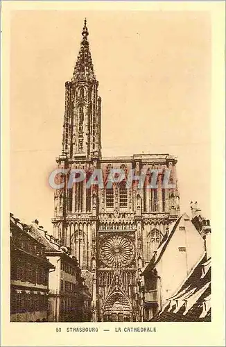 Cartes postales Strasbourg la Cathedrale