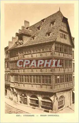 Cartes postales Strasbourg Maison Kammerzel