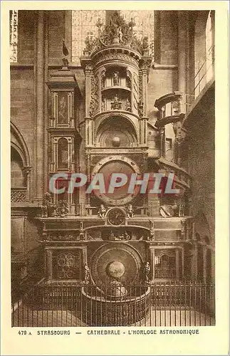 Cartes postales Strasbourg Cathedrale l'Horloge Astromique