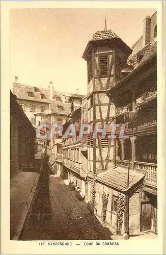 Cartes postales Strasbourg Cour du Corbeau