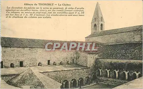Cartes postales Abbaye du Thoronet le Cloitre