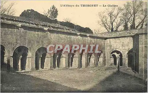 Ansichtskarte AK l'Abbaye du Thoronet le Cloitre