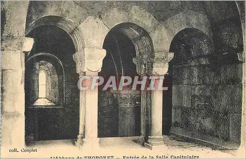 Cartes postales l'Abbaye du Thoronet Entree de la Salle Capitulaire