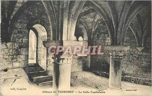 Ansichtskarte AK Abbaye du Thoronet la Salle Capitulaire