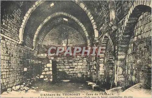 Cartes postales l'Abbaye du Thoronet cave de l'Abbey