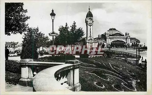 Cartes postales moderne Limoges Les Jardins de la Gare