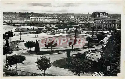 Moderne Karte Limoges Les Jardins de la Gare