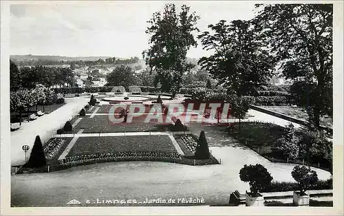 Cartes postales moderne Limoges Jardin de l'Eveche