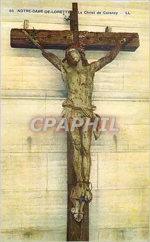 Cartes postales Notre Dame de Lorette Le Christ de Carency LL