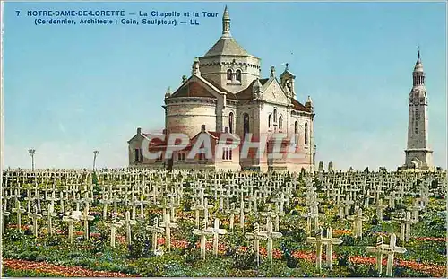 Cartes postales Notre Dame de Lorette La Chapelle et la Tour