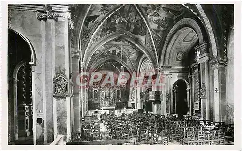 Moderne Karte Nice Interieur du Sanctuaire de Notre Dame de Cimmiez