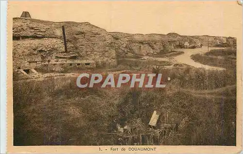Cartes postales Fort de Douaumont Militaria