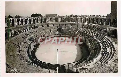 Moderne Karte Arles Les Arenes Vue Generale de L'Interieur