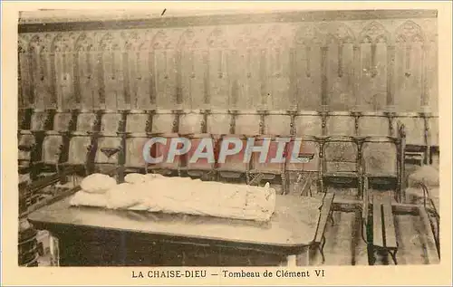 Ansichtskarte AK La Chaise Dieu Tombeau de Clement VI