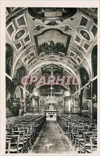 Cartes postales moderne La Normandie Pittoresque Eglise de Montfarville (Manche) L'Interieur