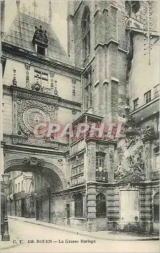 Cartes postales Rouen La Grosse Horloge