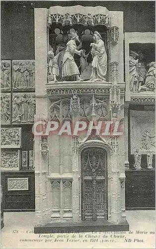 Cartes postales Cathedrale de Chartres La Presentation de Marie au Temple