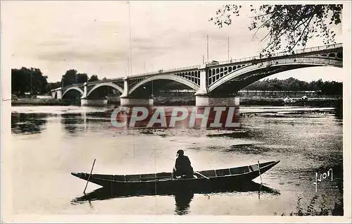 Cartes postales moderne Toulouse (Hte Garonne) La Garonne et le Pont St Michel
