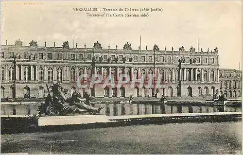 Ansichtskarte AK Versailles Terrasse du Chateau (Cote Jardin)