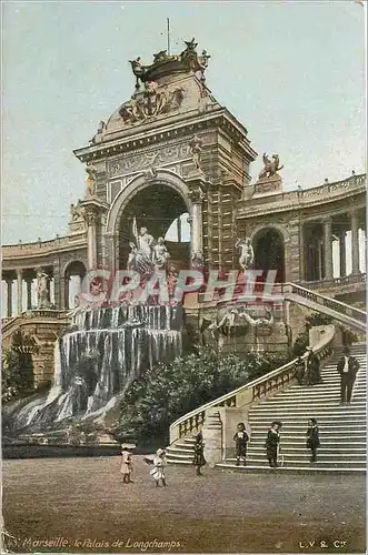 Cartes postales Marseille le Palais de Lonchamps