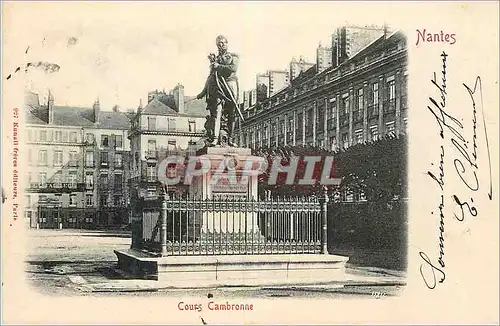 Cartes postales Nantes Cours Cambronne