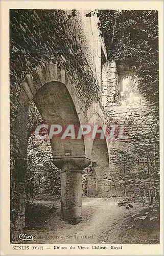 Cartes postales Bury (Oise) Ruines du Vieux Chateau Royal