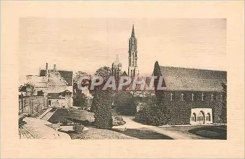 Cartes postales Senlis Chateau Henri IV et la Cathedrale