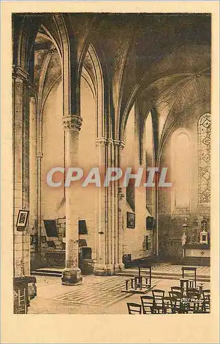 Cartes postales Saint Jean aux Bois (Oise) Eglise Choeur et transept Nord (Debut XIIIeme)