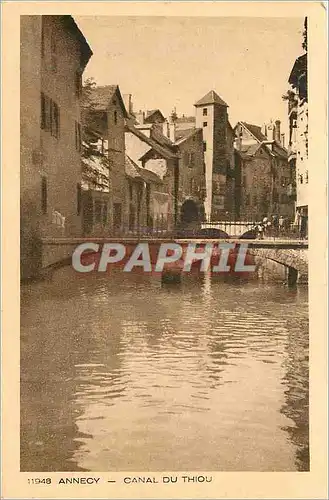 Cartes postales Annecy Canal du Thiou