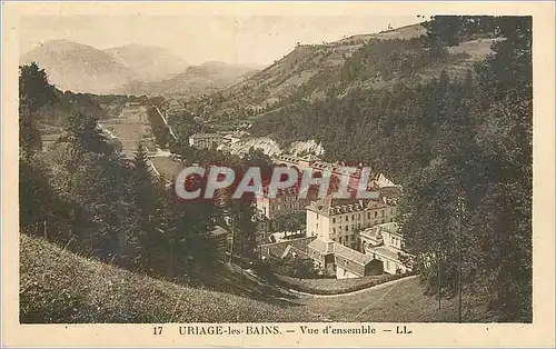 Cartes postales Uriage les Bains Vue d'Ensemble