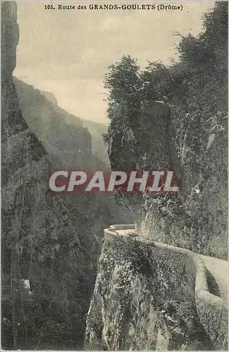 Cartes postales Route des Grands Goulets (Drome)