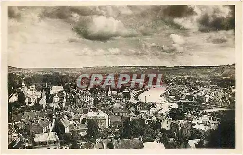 Cartes postales moderne Chateau Thierry Vue Panoramique Prise du Clocher de St Crepin La Vallee de la Marne en Amont (Cl