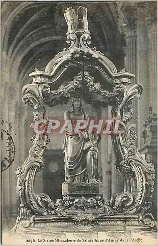 Cartes postales La Statue Miraculeuse de Sainte Anne d'Auray dans l'Arche