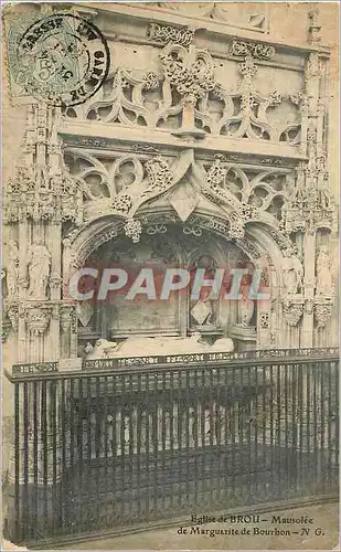 Cartes postales Eglise de Brou Mausolee de Marguerite de Bourbon