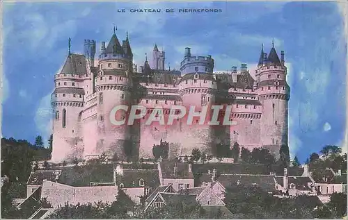 Cartes postales Le chateau de Pierrefonds