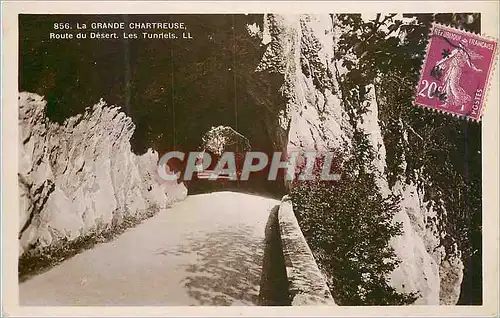 Cartes postales moderne La Grande Chartreuse Route du Desert Les Tunriels