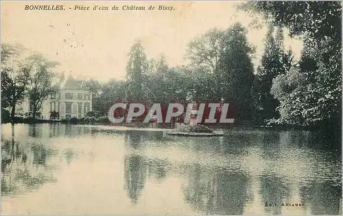 Ansichtskarte AK Bonnelles Piece d'Eau du Chateau de Bissy