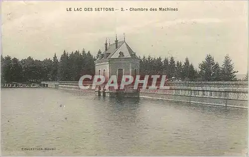 Cartes postales Le Lac des Settons Chambre des Machines