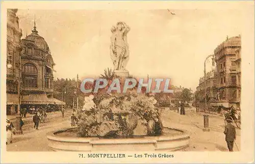 Cartes postales Montpellier Les Trois Graces