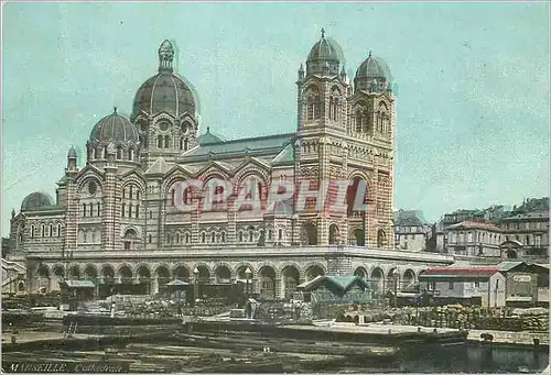 Cartes postales Marseille Cathedrale