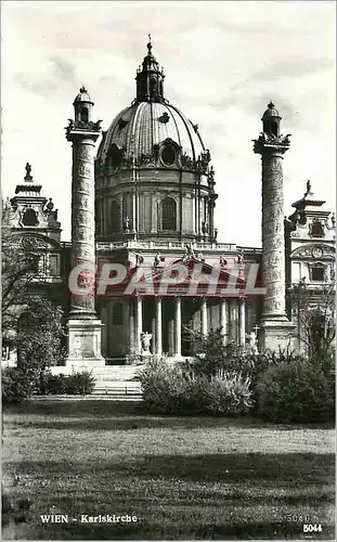 Moderne Karte Wien Kariskirche