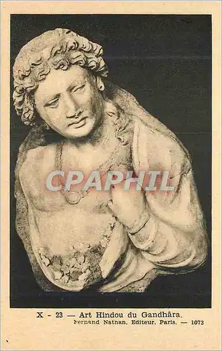 Cartes postales Art Hindou de Gandhara Fernand Nathan Editeur Paris