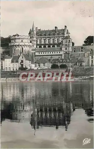 Cartes postales moderne Amboise Les Rives de la Loire et le Chateau (Refletsl)