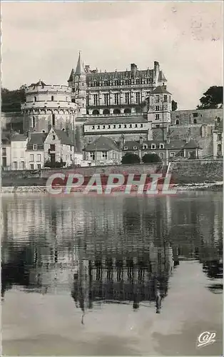 Moderne Karte Amboise Les Rives de la Loire et le Chateau (Refletsl)