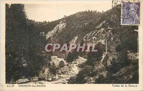 Cartes postales Thonon les Bains Vallee de la Drance