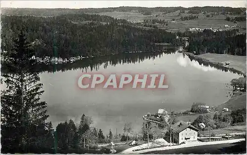 Cartes postales moderne La Franche Comte Pittoresque Le Lac de Saint Point vu des Pentes de Montperreux