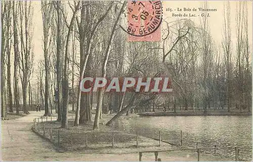 Cartes postales Le Blois de Viennes Bords du Lac GI